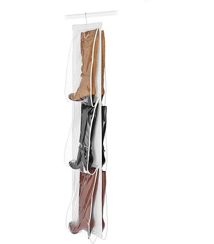Boot Hangers For Closet Deluxe 12-Pair Hanging Boot Storage