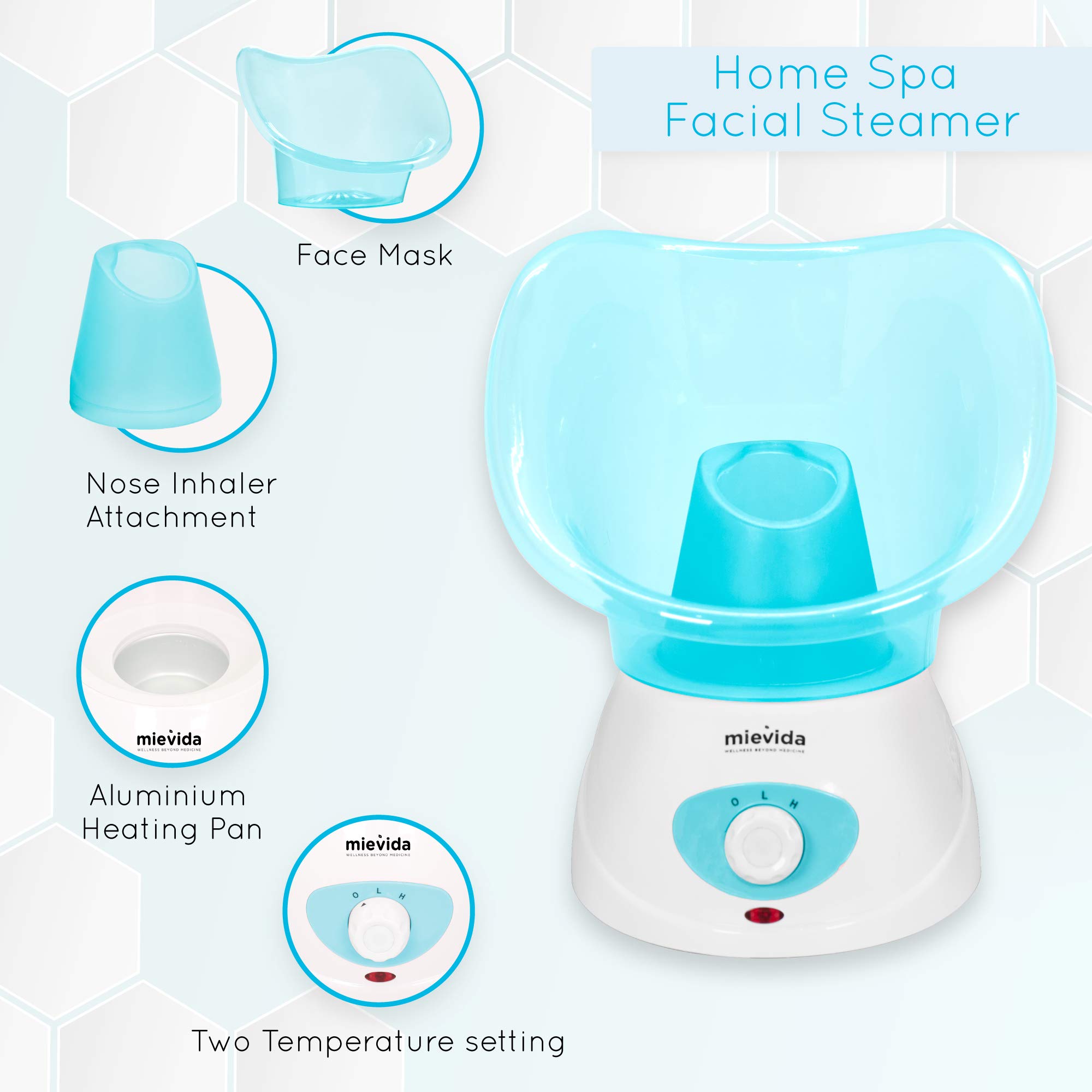how to use mievida facial steamer