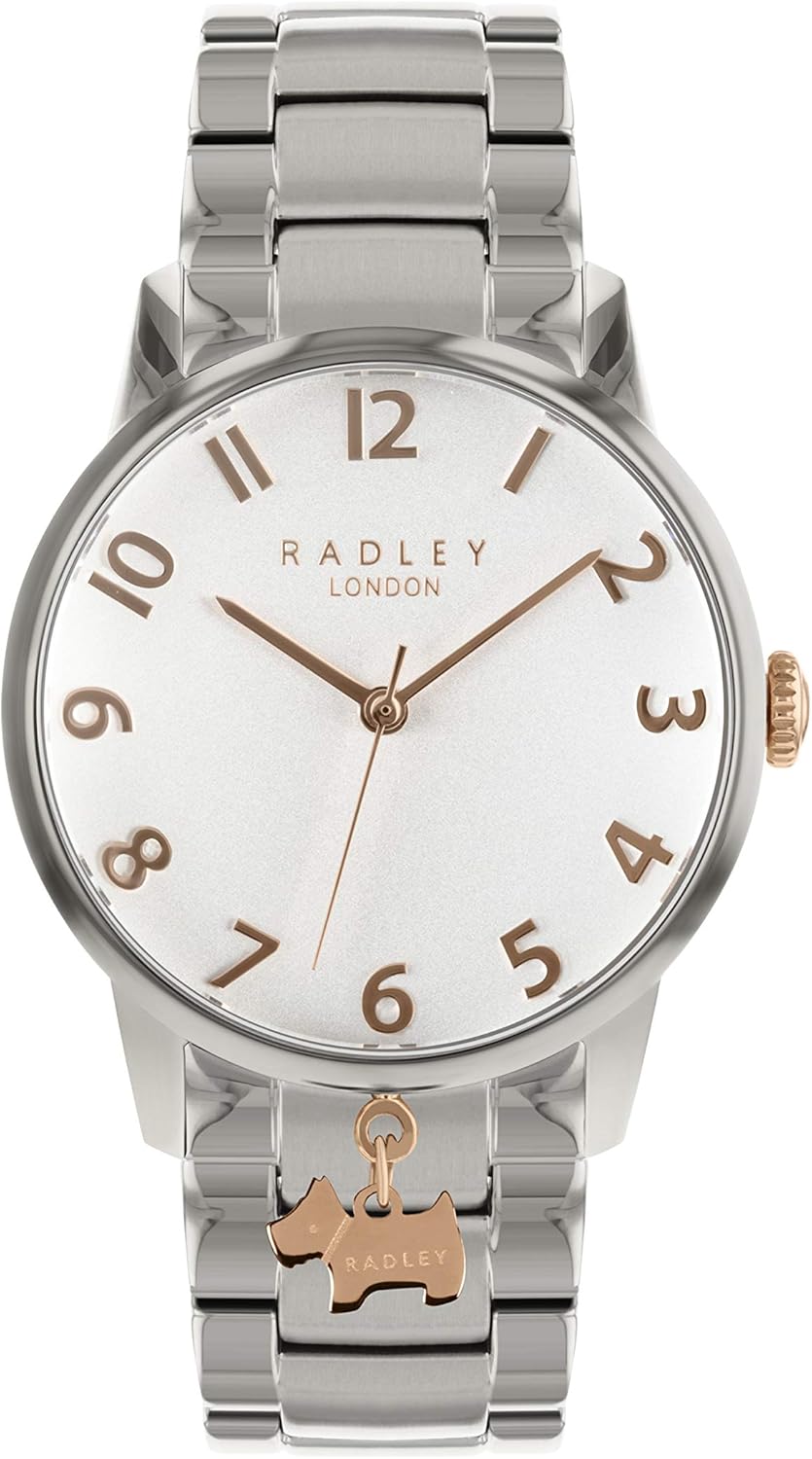 Radley Stainless Steel Bracelet Strap Watch with Dog Charm RY4361 Amazon.co.uk Watches