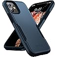NTG Military Shockproof iPhone 12 Case [2 Layer Structure][Military Grade Anti-Drop] Hard Slim iPhone 12 Phone Case, Shockproof Protective Phone Case for iPhone 12 (6.1 inch), Blue