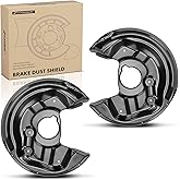 A-Premium Rear Side Brake Dust Shield Compatible with Select Volkswagen and Skoda Models - Jetta 2010-2018, Beetle 2011-2019,