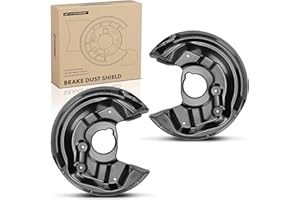 A-Premium Rear Side Brake Dust Shield Compatible with Select Volkswagen and Skoda Models - Jetta 2010-2018, Beetle 2011-2019,