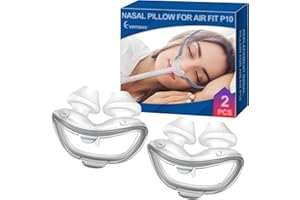 2 Packs Replacement Nasal Pillow (M) Compatible with Airfit P10, Consistent Fit for Reliable Seal, Great-Value & Durable Repl