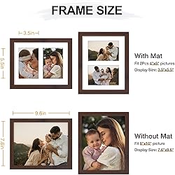 Vittanly 8x10 Collage Picture Frame, Displays 2Pcs