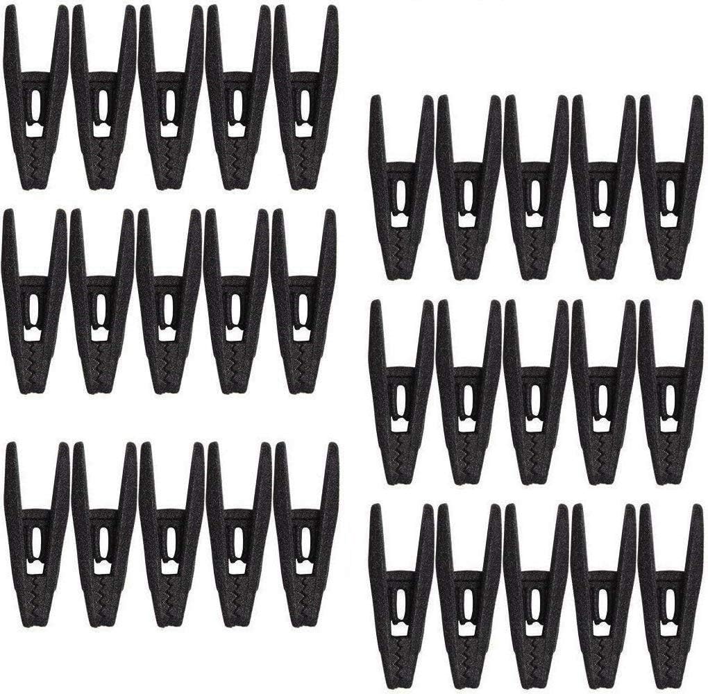 Set 2 Appendini Organizer A 360° Per Sciarpe, Cappelli E Borse - 12 Ganci Liscati Per Armadio - Marca Muorruo