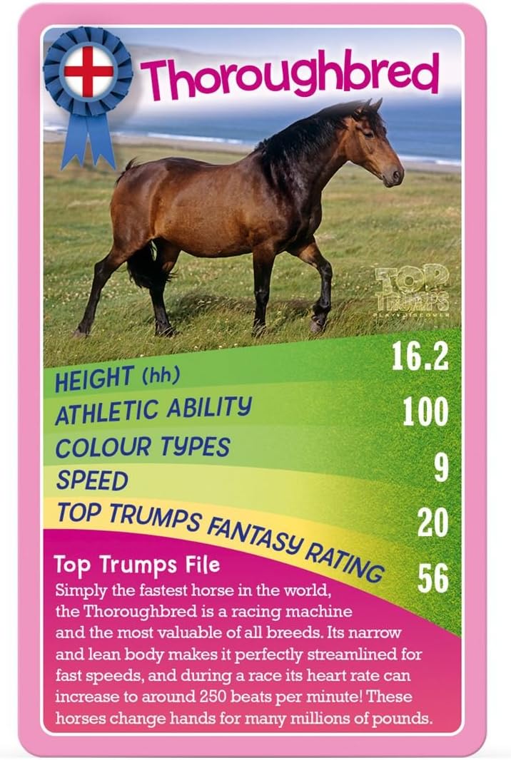 Horses And Ponies And Unicorns Top Trumps Card Game Amazon Co Uk Electronics