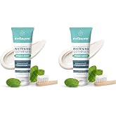 Wellnesse Hydroxyapatite Toothpaste, Fluoride Free, Whitening Toothpaste, Remineralizing Enamel Care, Xylitol Formula for Sensitive Teeth and Daily Oral Care, Fresh Mint, 4 Oz (Pack of 2)
