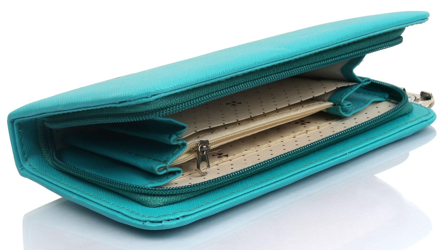 mammon women's wallet clutch combo of 2 (multicolor,magnet-ar)