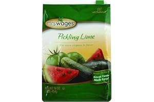Precision Foods Mrs. Wages Pickling Lime Mix 1 Pound Bag (VALUE pack of 6 bags)