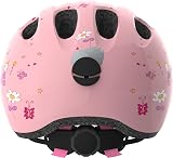 ABUS Smiley 2.0 Childrens Bike Helmet Pink Rose Princess Size S 45-50cm view 4