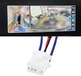 OTOTEC 4Pcs 10Pin to RCA Car Reversing Camera Adapter Wiring Harness for Large view 3