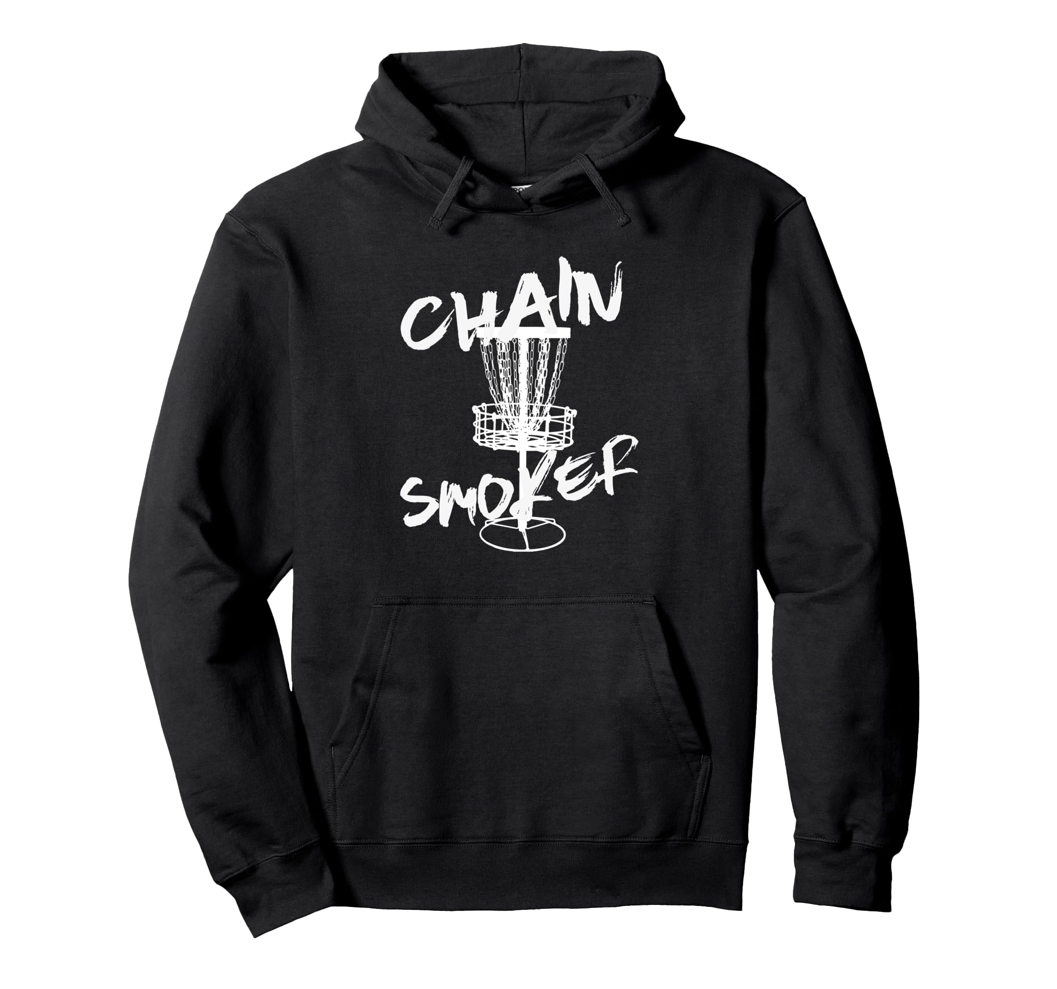 Chain Smoker Funny Frisbee Disc Golf Golfer Sport Discgolf Pullover Hoodie