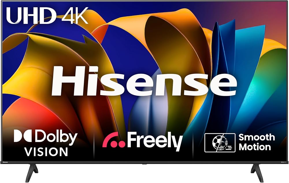 Hisense 65E6NTUK 65 Inch 4K Smart TV Dolby Vision Game Mode PLUS 60Hz VRR