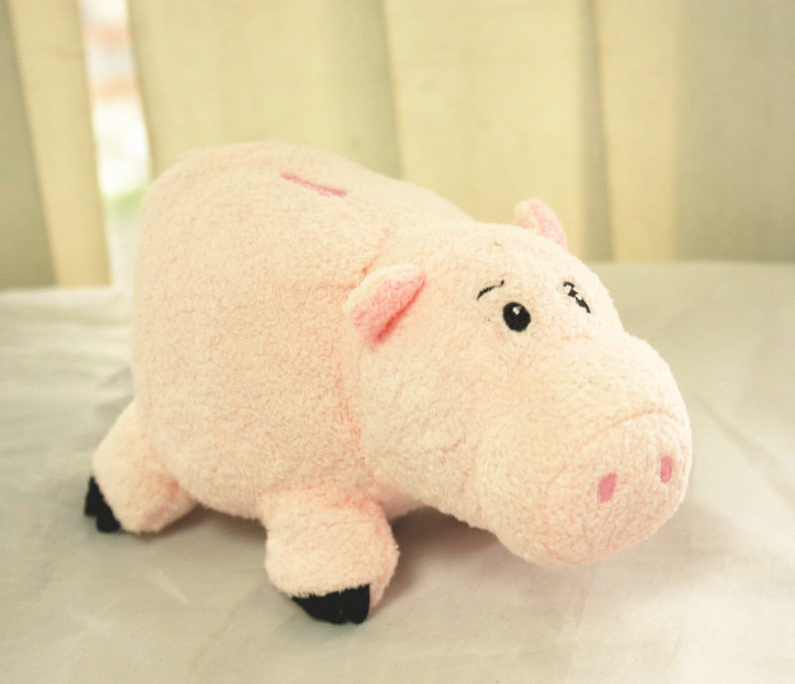 EUC Disney Store Toy Story Hamm Ham the Piggy Bank Pig Plush 7'' Doll by Natorytian