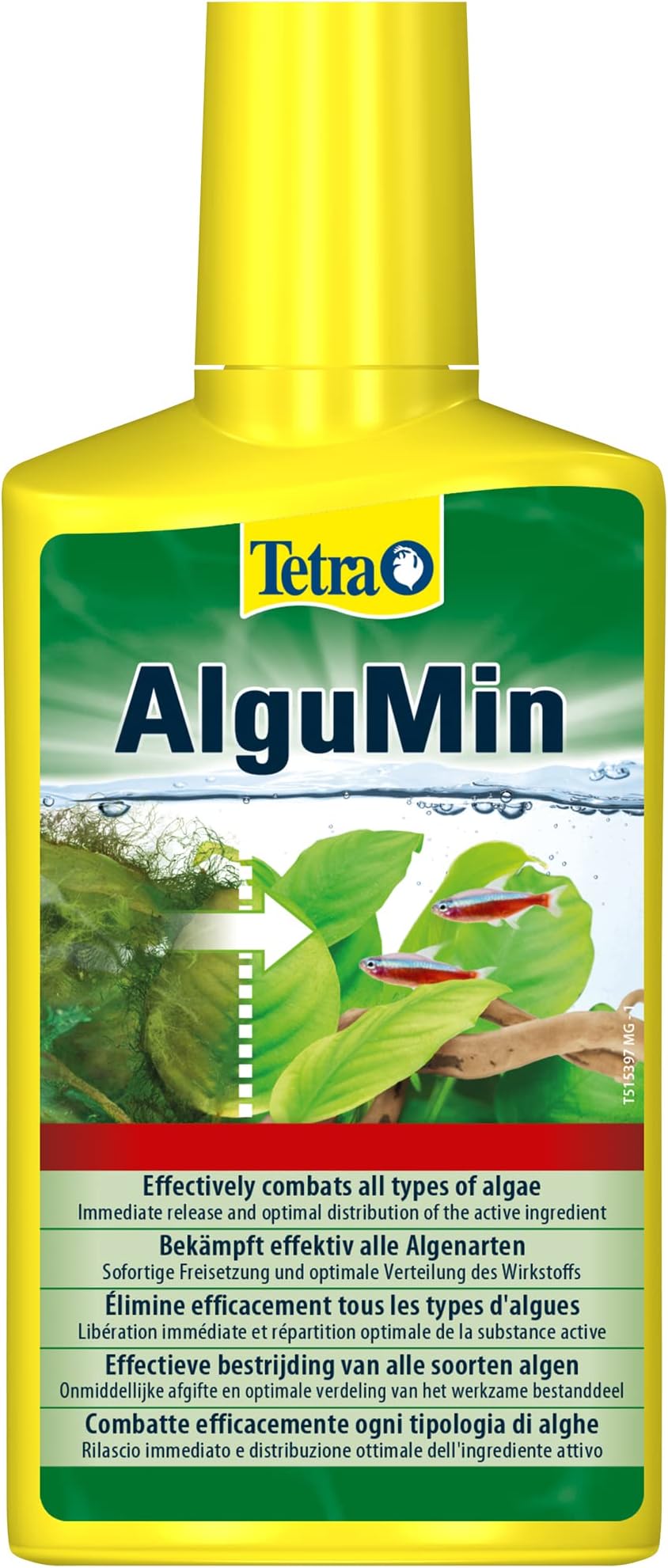 Tetra AlguMin Algae Control Liquid 250 ml for Freshwater Aquariums