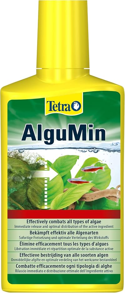 Tetra AlguMin Algae Control Liquid 250 ml for Freshwater Aquariums