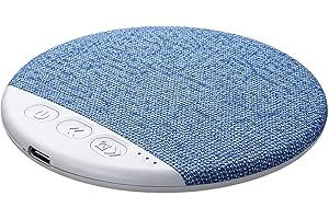 Sleep Speaker Under Pillow, Pillow Speaker with White Noise Timer Sleep Aid,Noise Machine for Sleeps with Stereo Bass Private