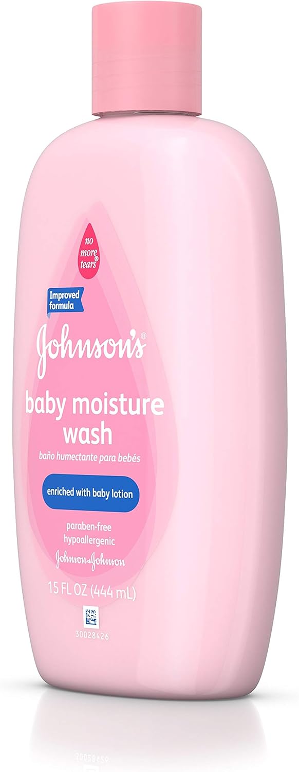 Johnson's Baby Moisture Care Wash With Lotion, 15 Oz.: Health & Personal Care