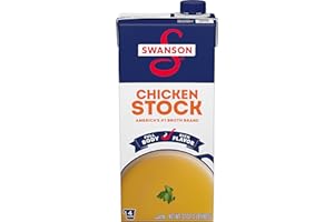 SWANSON S 100% Natural Chicken Stock, 32 oz Carton