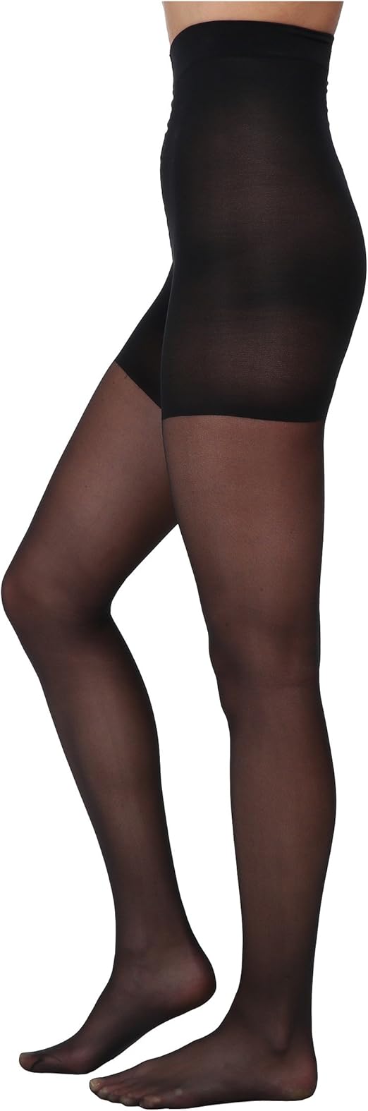 Satin Touch Control Top Pantyhose at Amazon Women’s Clothing store