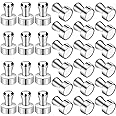 LOVIMAG 30 Pcs Refrigerator Magnets, Fridge Magnets, Strong Whiteboard Magnets, Magnetic Push Pins, Strong Metal Magnets for Fridge, Whiteboard, Office, Classroom, Map, Kitchen