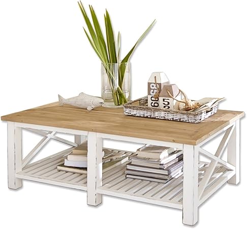 Loberon Couchtisch Medfield Kiefernholz H B T Ca 45 130 80 Cm