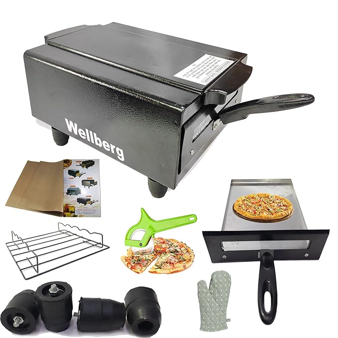Buy Wellberg Electric Tandoor & Grill Barbeque For Naan & Roti Medium