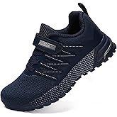 KUBUA Kids Sneakers for Boys Girls Running Tennis Shoes Lightweight Breathable Sport Athletic