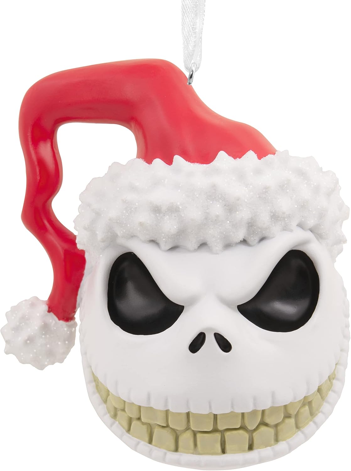 Ornaments - Hallmark Disney Tim Burton's The Nightmare Before Christmas Jack Skellington Head Christmas Ornament,Resin