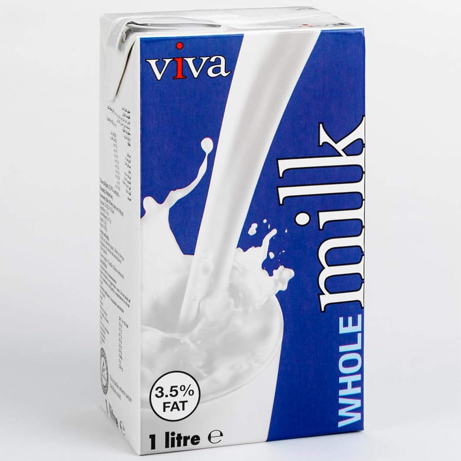 Viva UHT Whole Milk Cartons 12x1ltr Amazon.co.uk Grocery