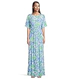 Lilly Pulitzer Women's Parigi Boat Neck Maxi