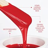 Nad's Brazilian & Bikini Wax Kit 140g Striplss Hard Wax, 3 Spatulas view 2