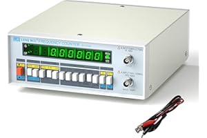 High Precision Frequency Counter, VQP 10HZ-2.7GHZ High Resolution Frequency Counter, Multifunctional Digital Frequency Meter, High Stability, 8-Digit LED Display, TFC2700L