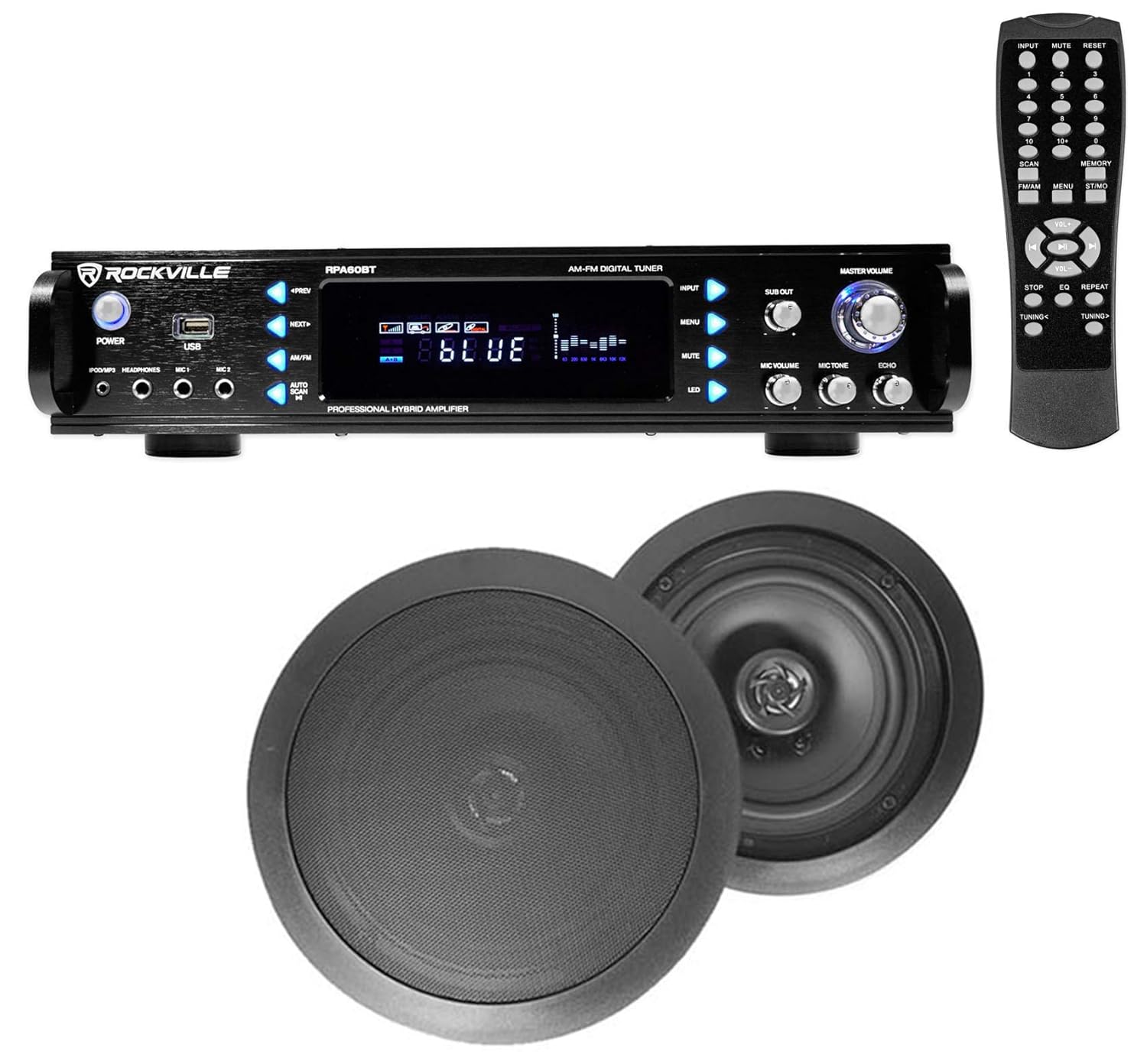 Amazon Com Rpa60bt 1000w Home Theater Bluetooth Receiver 2