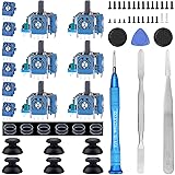 IKPEK 6 Pack Analog 3D Joysticks Replacement for