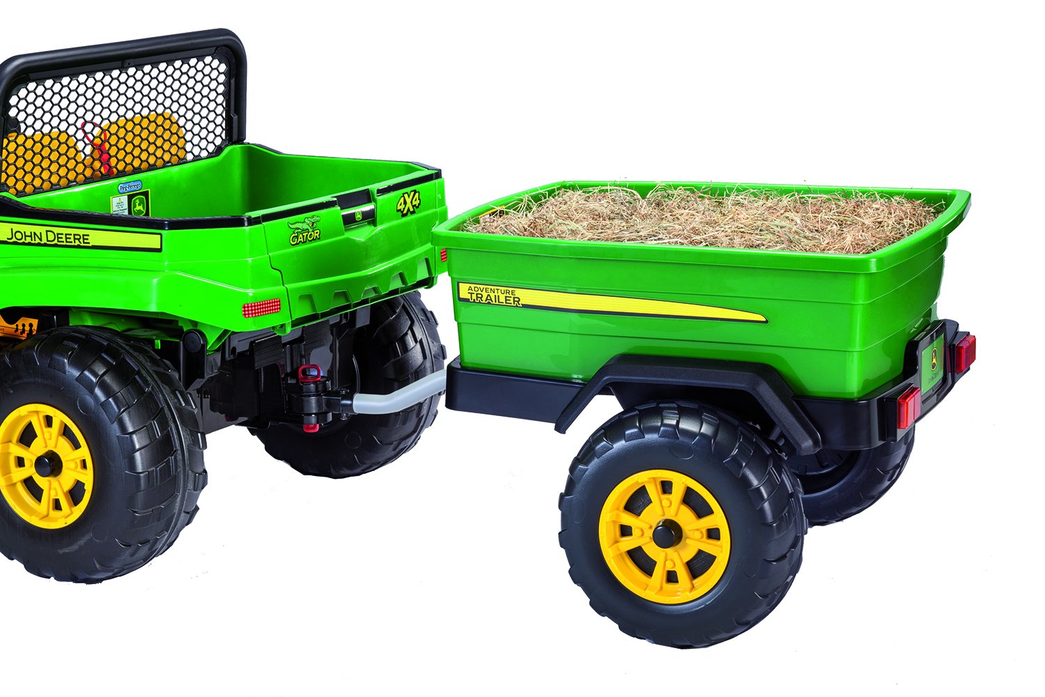 Peg Perego John Deere Adventure Trailer, Green