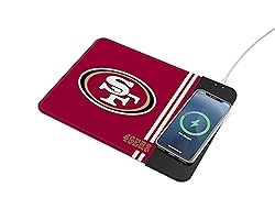 SOAR NFL Wireless Charging Mouse Pad, San Francisco