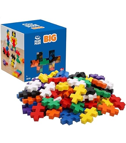 PLUS PLUS - Tubo Camion Da 100 Pezzi - Gioco Di Costruzione Educativo 2D E 3D - Per Bambini Dai 3 Anni - Ideato E Prodotto In Danimarca