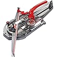 Montolit Masterpiuma 63P5 Power 5 Ergonomic Manual Tile Cutter 24.5" (63cm) Cutting Tool For Tough and Delicate Large Format Glass and Ceramic Tiles for Floor and Wall Tile Installation