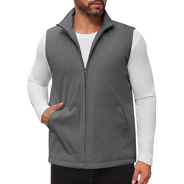 Chaqueta Polares Hombre Chaleco Térmico Softshell Para Hombre