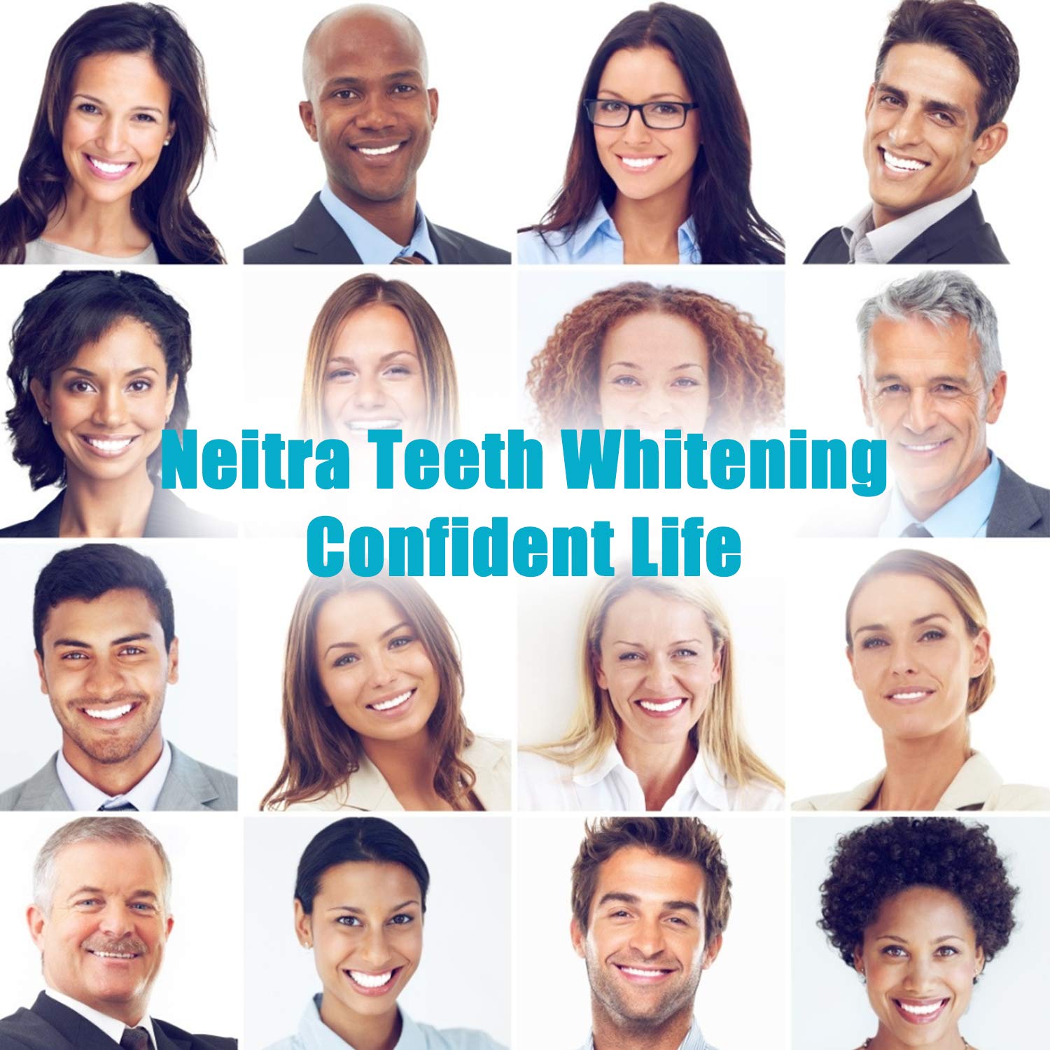 Neitra Teeth Whitening Kit with LED Light, (4Pcs) 3ml 30% Carbamide Peroxide Teeth Whitening Gel, Teeth Whitening Result in 1 Use, 5X LED Accelerator, No Sensitivity Teeth Whitener(White Pro Series): Beauty