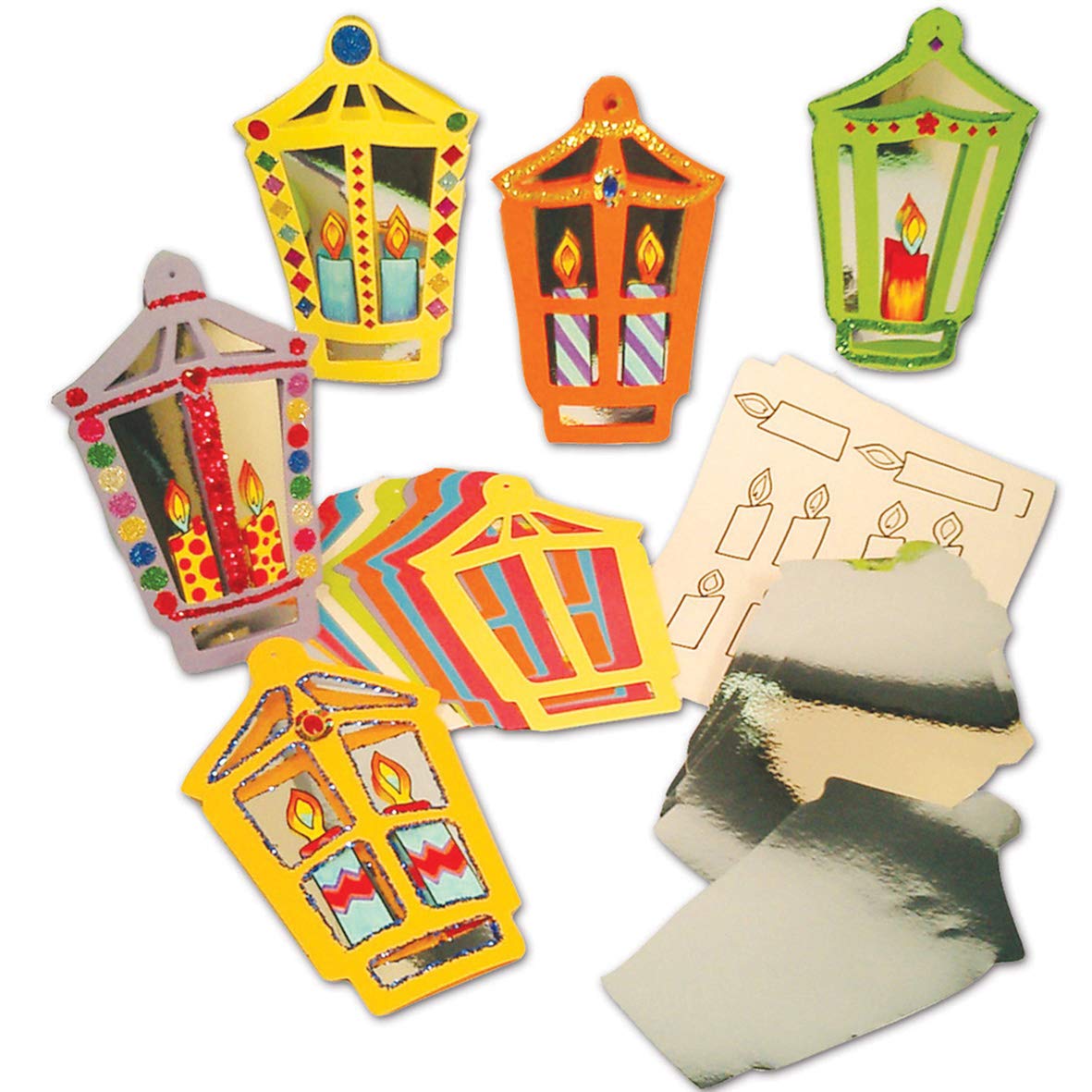 Springboard 10346 Mirror Lantern Craft Activity (Pack of 30)