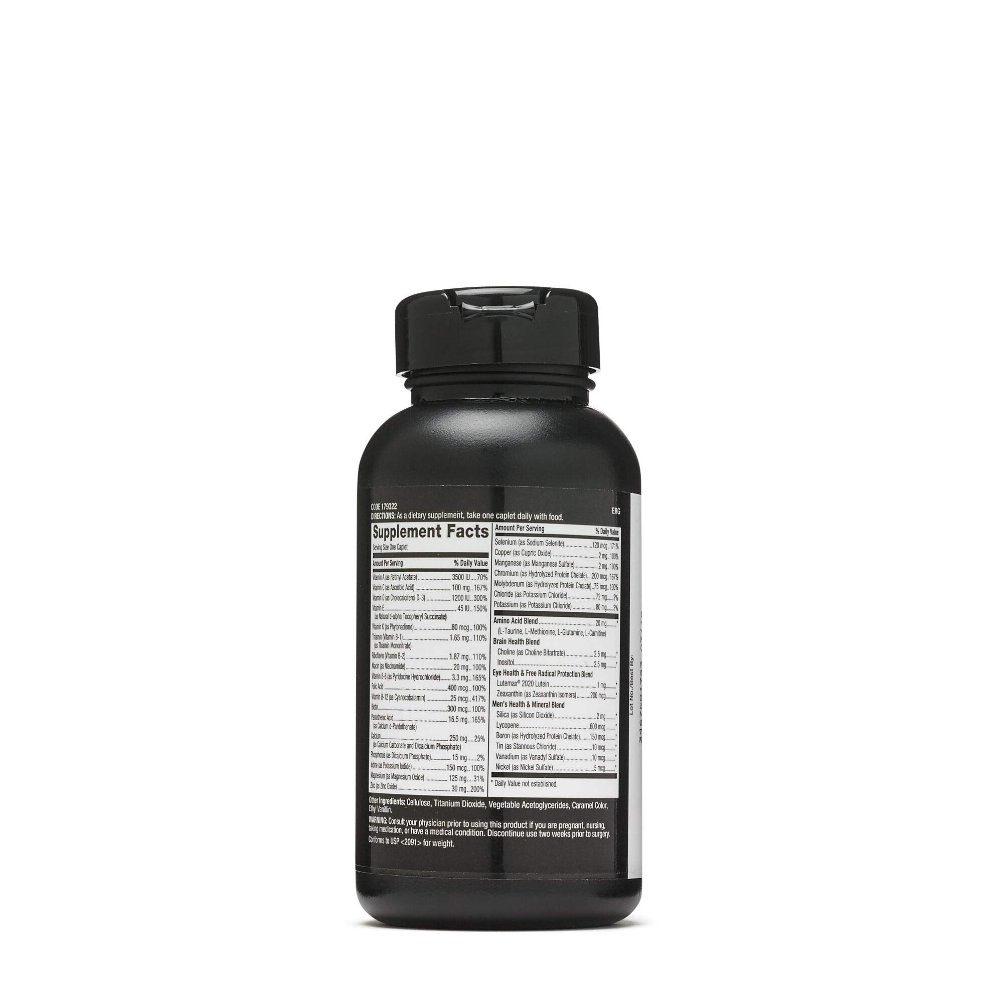 GNC Mega Men One Daily Multivitamin for Men, 60 Count, Take One A Day