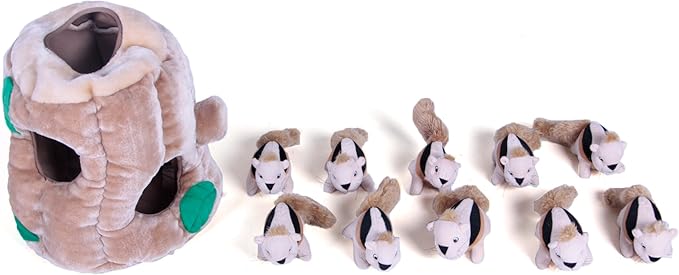hide a squirrel dog toy review