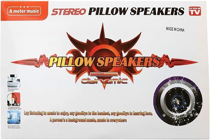 Amazon Com Stereo Bedroom Pillow Speakers Say Goodbye To The