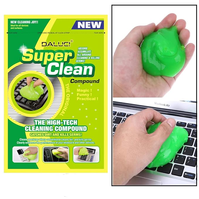 DALUCI Super Clean HighTech Cleaning Compound Gel for Keyboard, Laptop