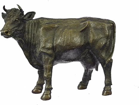Amazon ホーンファームに手作りのブロンズ彫刻像大オリジナルミロ女性の牛ブルインテリア Euxn 2130 インテリアグッズギフト 置物 オブジェ オンライン通販