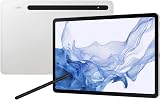 Samsung Galaxy Tab S8 11" 128GB 5G Android Tablet Silver UK Renewed S Pen view 1
