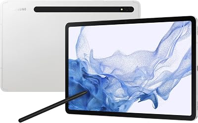 Samsung Galaxy Tab S8 11" 128GB 5G Android Tablet Silver UK Renewed S Pen