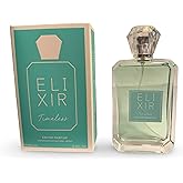 United Scents ELIXIR TIMELESS Eau de Parfum, Ice Cream and Bergamot Fragrance, Natural Spray with Pistachio Notes, 3.4 Fl Oz